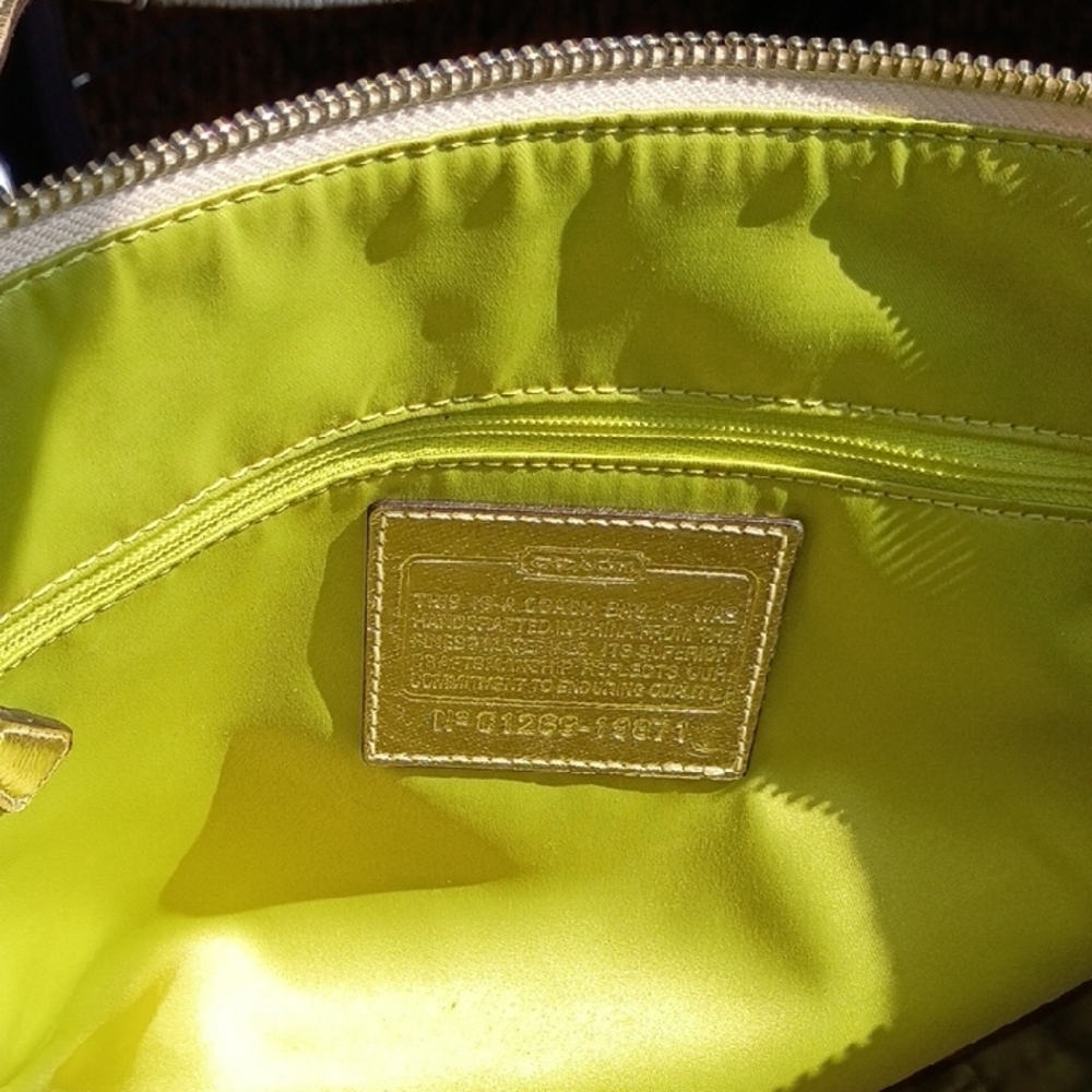 Coach Multicolor Signature Tote Bag - Picture 7 of 13